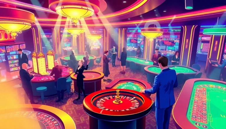 에볼루션 카지노의 다양한 게임을 즐기는 생동감 넘치는 장면