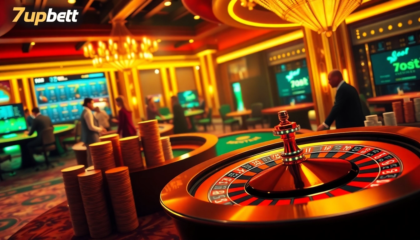Experience the thrill of gaming at 7upbet with exciting casino tables and vibrant poker action.