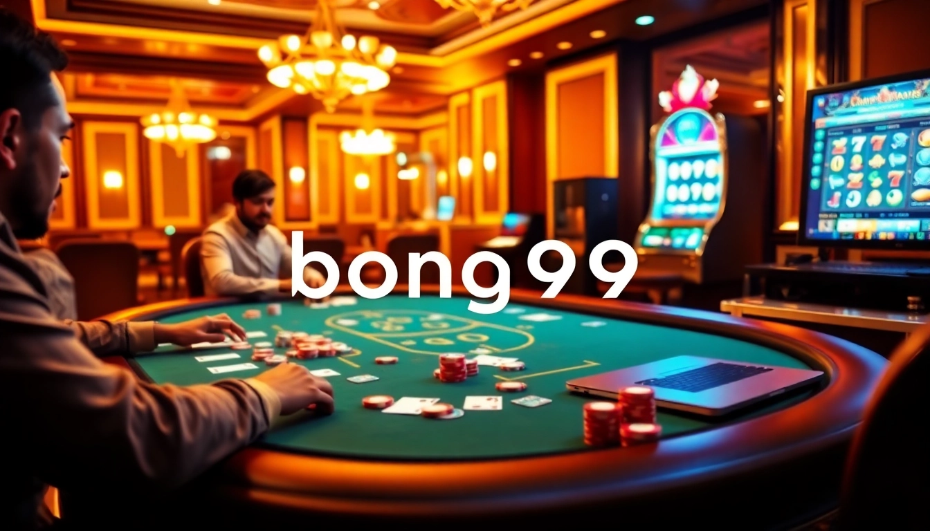 Bong99 offers an immersive poker experience with engaging gameplay at high-stakes tables.
